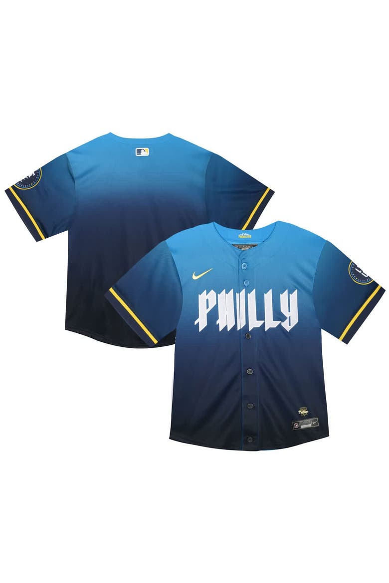 Toddler Nike  Blue Philadelphia Phillies City Connect Team Limited Jersey, Main, color, Blue