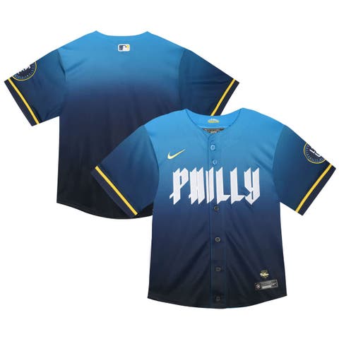 Toddler Nike  Blue Philadelphia Phillies City Connect Team Limited Jersey