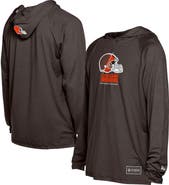 New Era Men's New Era  Brown Cleveland Browns Functional Fandom Hoodie