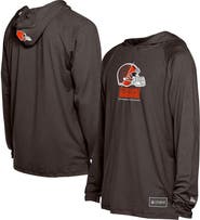New Era Men's New Era Brown Cleveland Browns Functional Fandom Hoodie