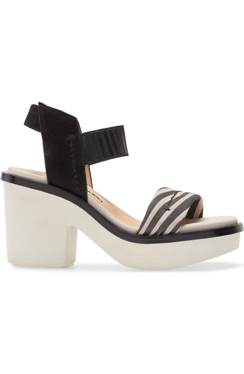 Naked Feet Basalt Platform Sandal, Alternate, color,