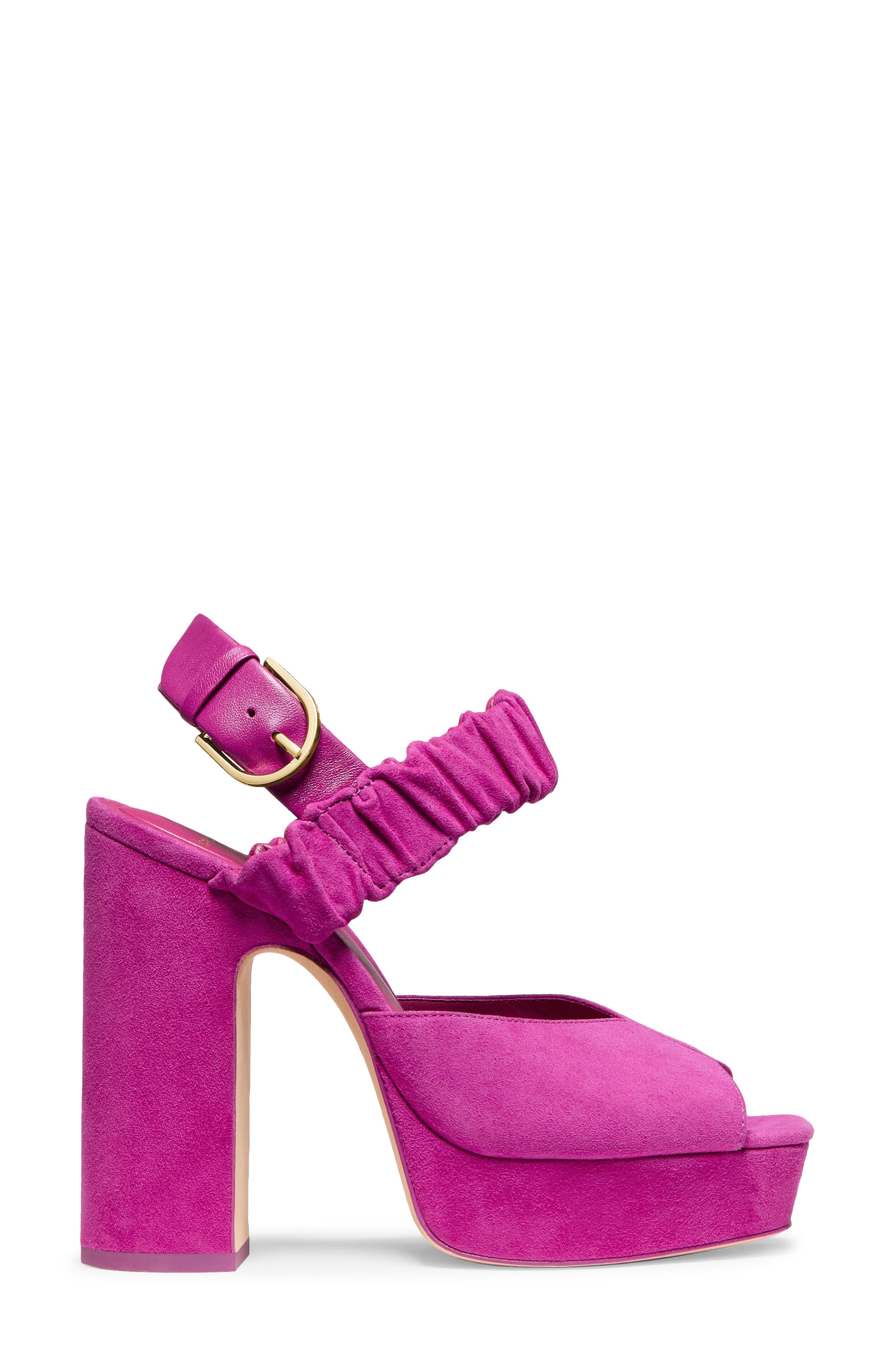 sylvie platform sandal, Alternate, color, BEET