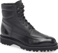 John Lobb Peak Longwing Lugged Ankle Boot