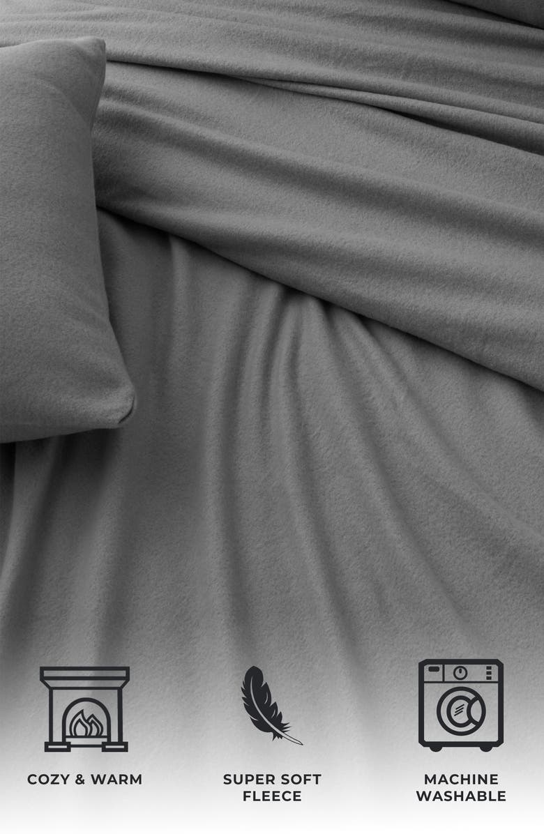 Woven & Weft Super Soft Extra Plush Fleece Sheet Set, Alternate, color, 