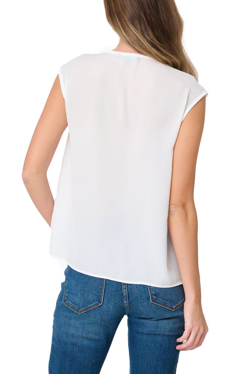GIBSONLOOK The Favorite V-Neck Sleeveless Top, Alternate, color, Ivory