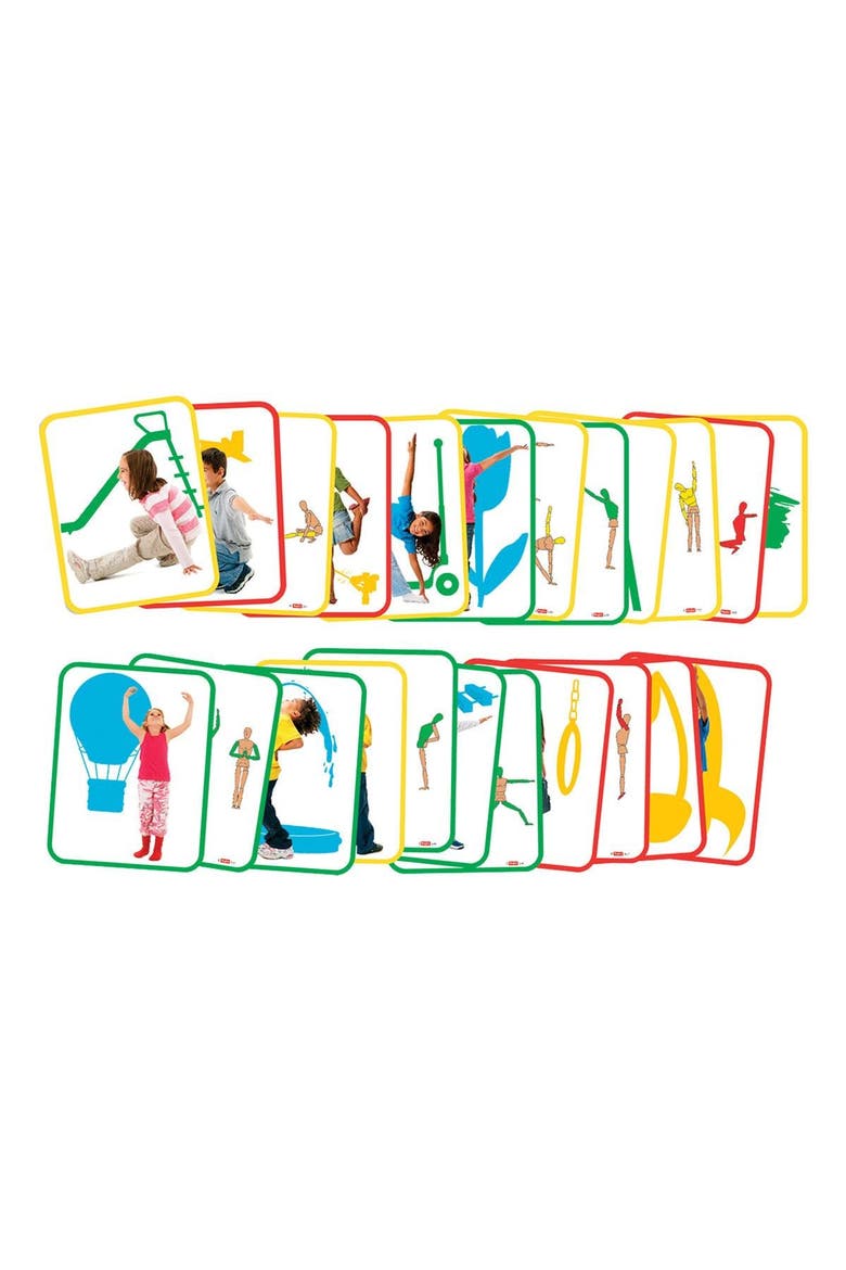 Body Poetry Yoga Poses with Three Levels of Difficulty, Alternate, color, Multicolor