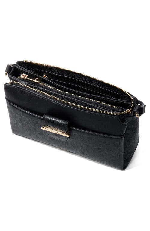 Dune London Darlino Crossbody Bag In Black