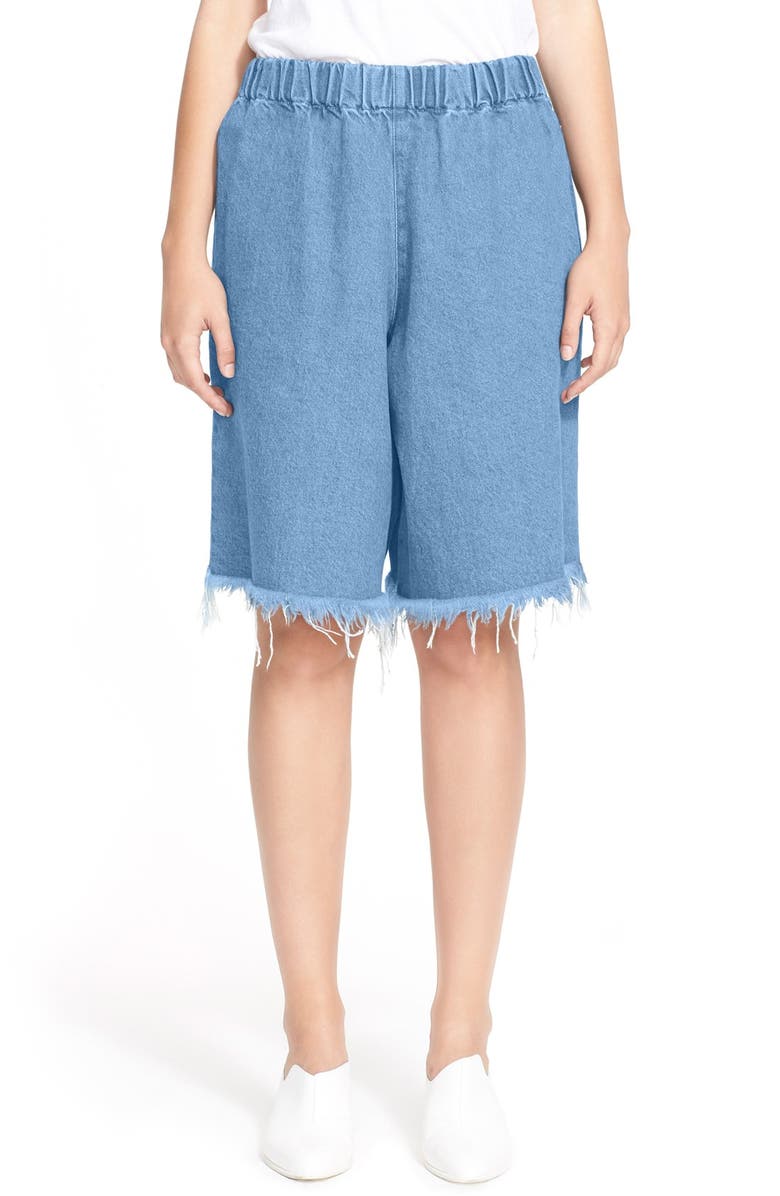 Marques’Almeida Marques'Almeida Denim Shorts, Main, color,