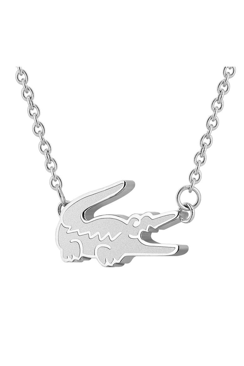 Crocodile Bracelet, Alternate, color, SILVER