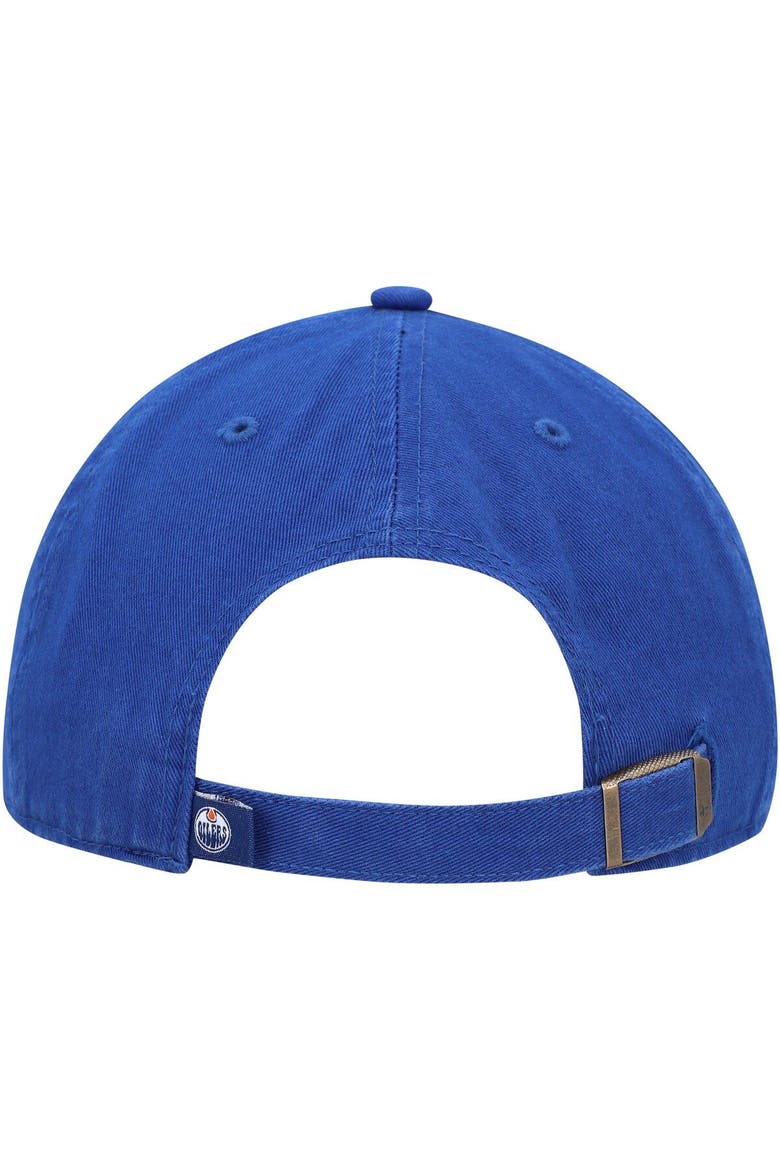 Men's '47 Royal Edmonton Oilers Clean Up Adjustable Hat, Alternate, color, Royal