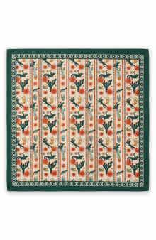 SAACHI Floral Border Square Bandana