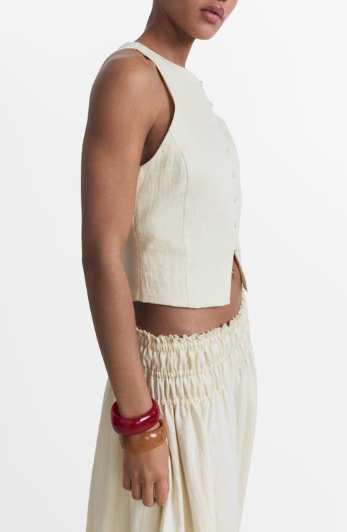 Mango Bow Back Waistcoat