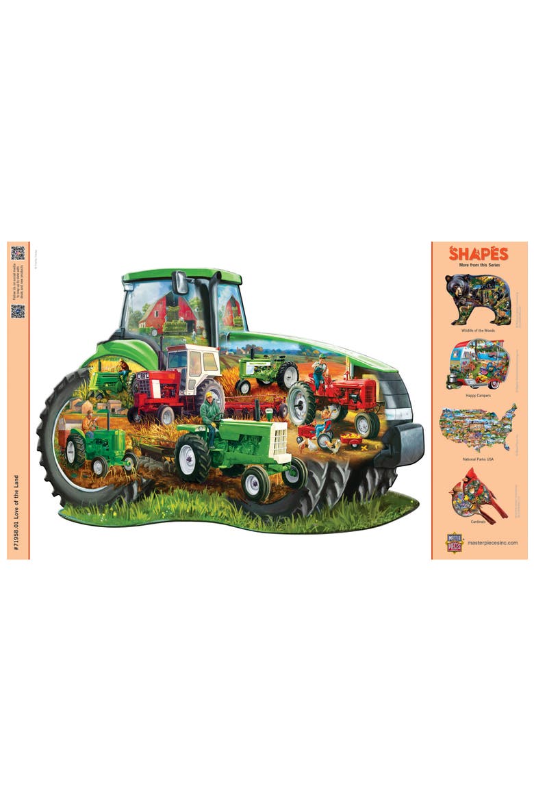 Love of the Land 1000pc Shaped Puzzle, Alternate, color, Multicolor