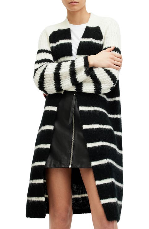Lou Long Open Front Cardigan