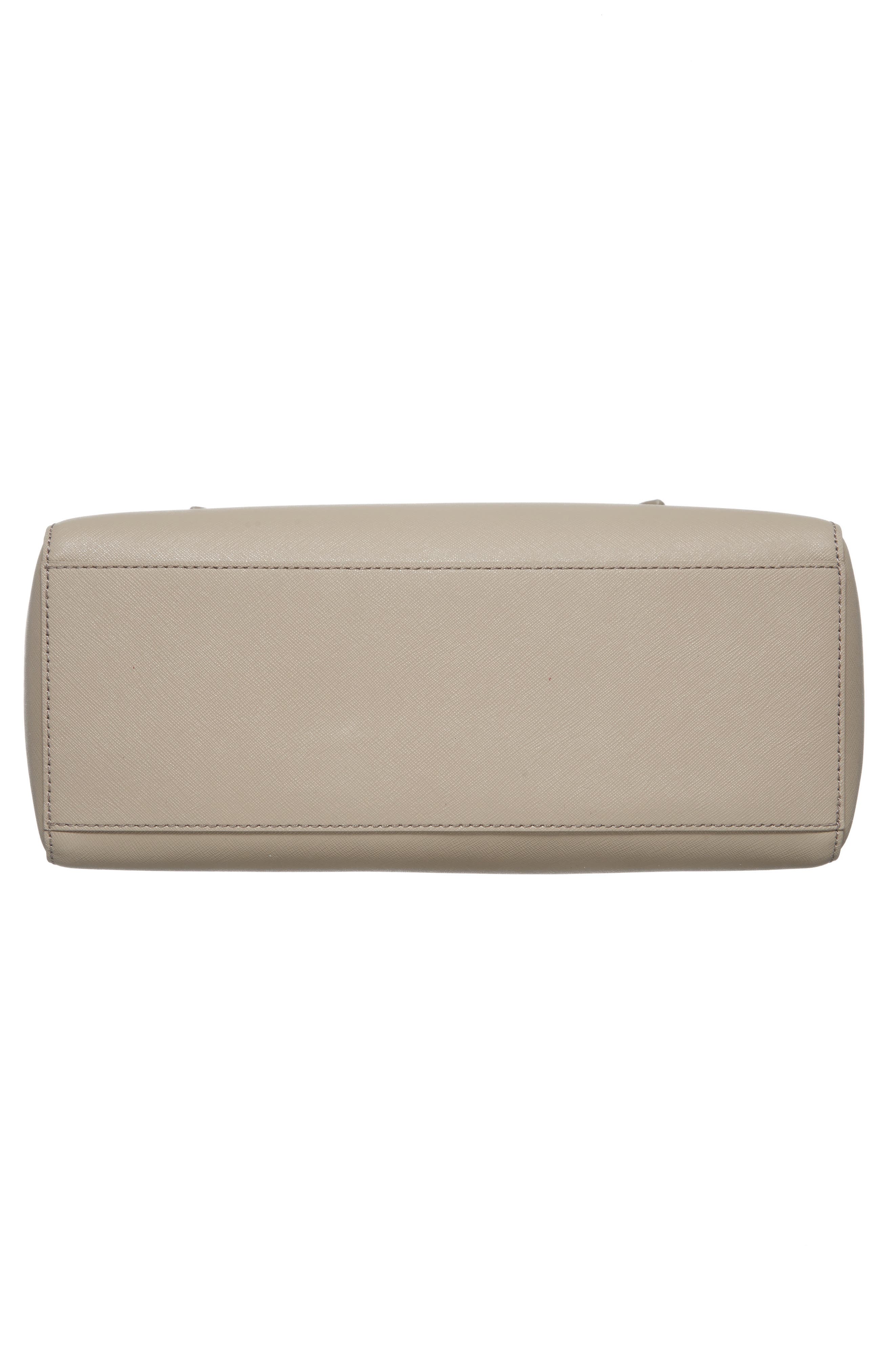 Tory Burch 'Small York' Saffiano Leather Buckle Tote, Alternate, color, 