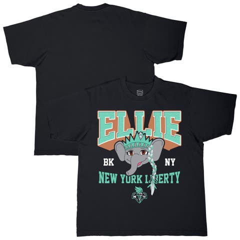 Unisex Stadium Essentials Black New York Liberty Most Valuable Mascot Urban Premium T-Shirt