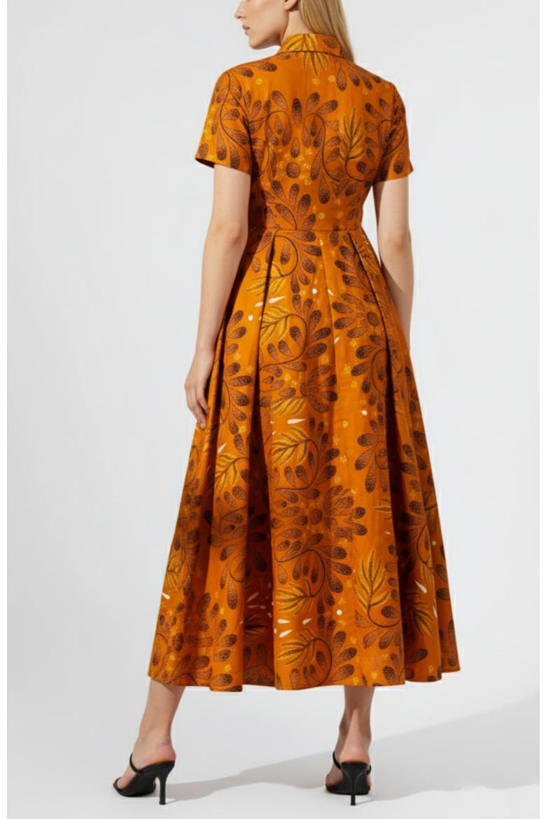 Feyi Shirt Dress, Alternate, color, Brown