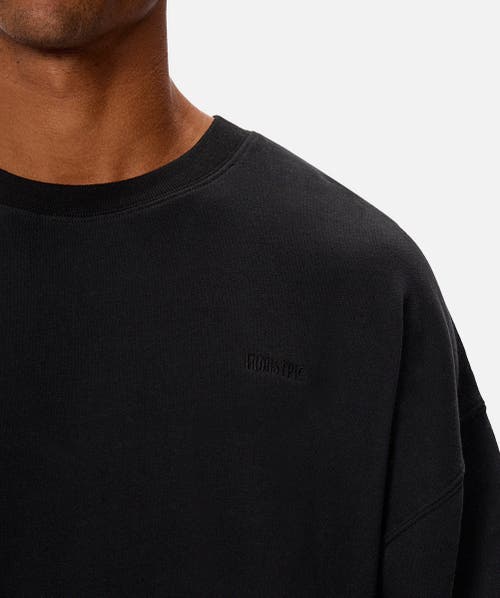 Industrie Australia The Del Sur Solid Sweatshirt In Black