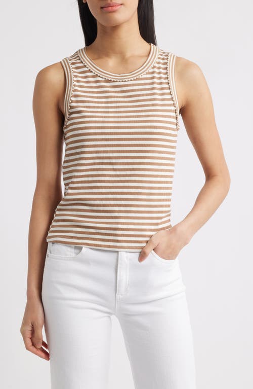 Wit & Wisdom Stripe Rib Tank