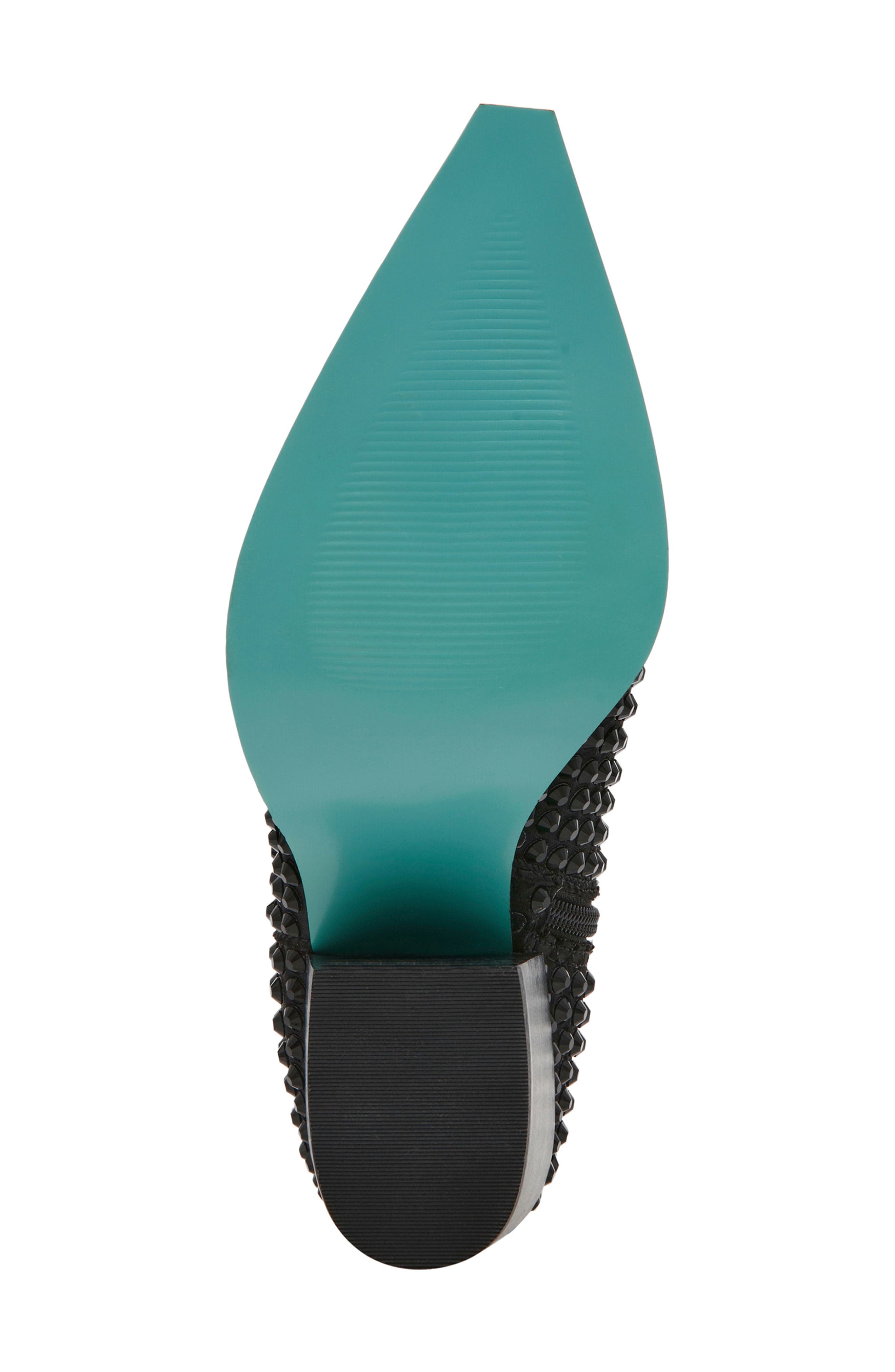 Betsey Johnson Randy Embellished Western Boot, Alternate, color, 