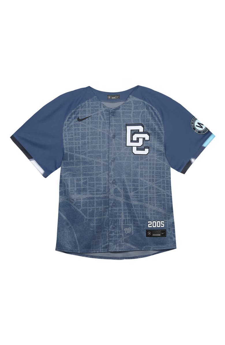 Nike Infant Nike CJ Abrams Blue Washington Nationals City Connect 2025 Limited Jersey, Alternate, color, Blue