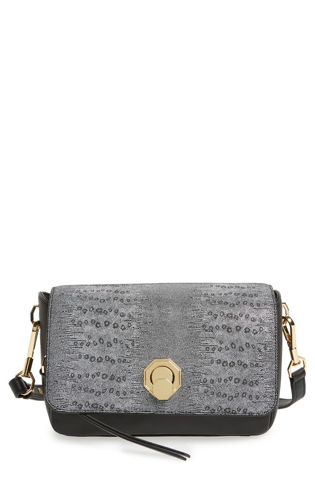 Louise et Cie 'Small Alis' Leather Crossbody Bag, Main, color, 