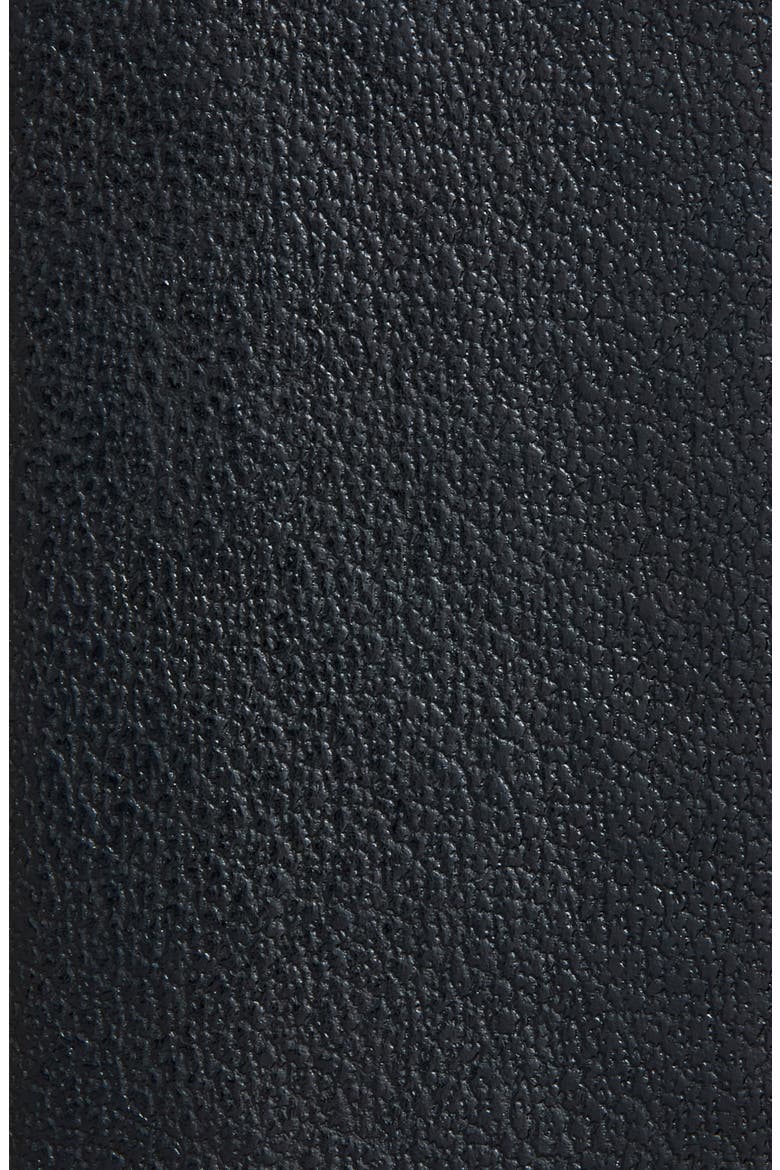 Leather Belt, Alternate, color, BLACK