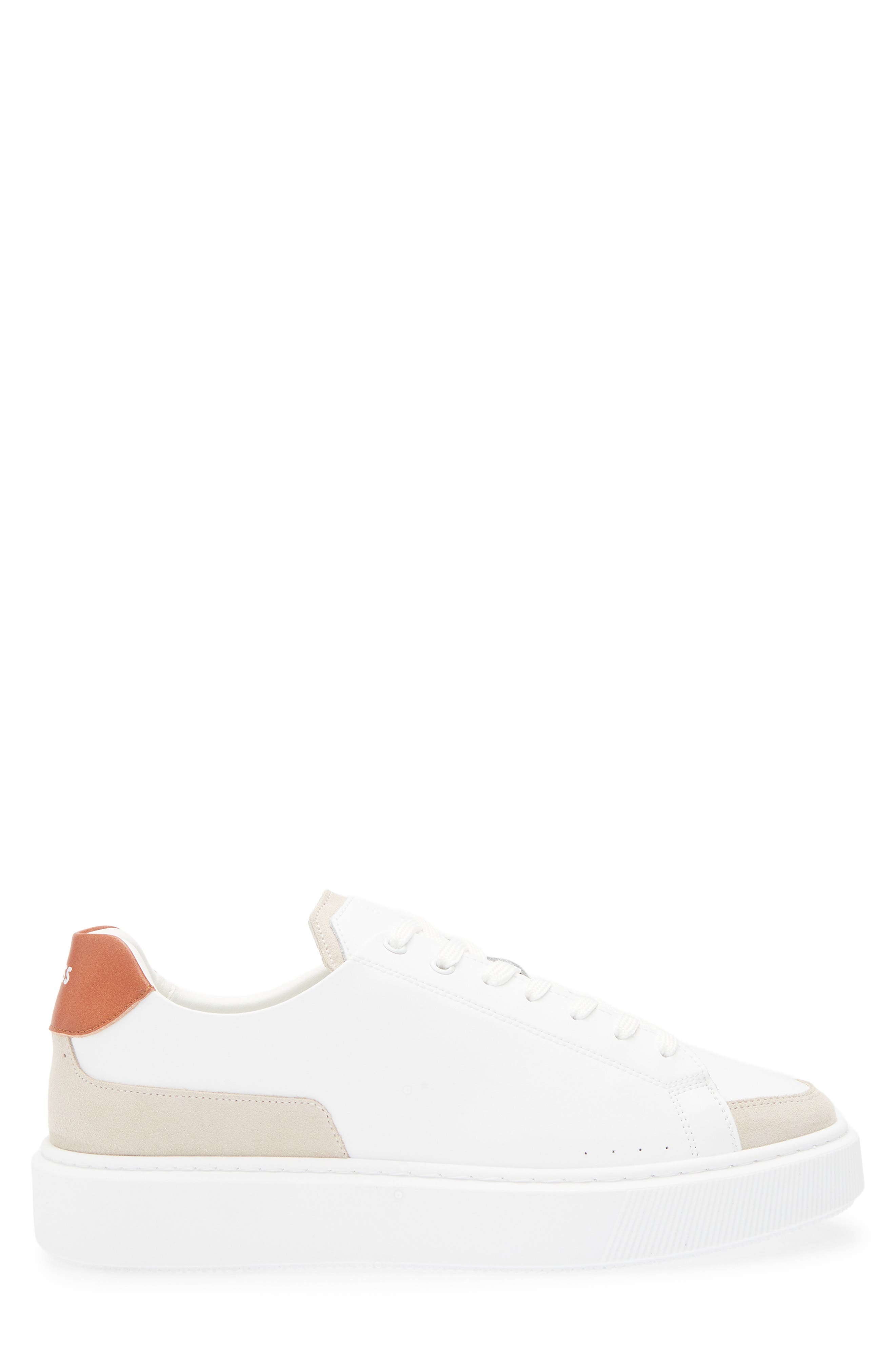 BOSS Colyn Sneaker, Alternate, color, White/ Brown