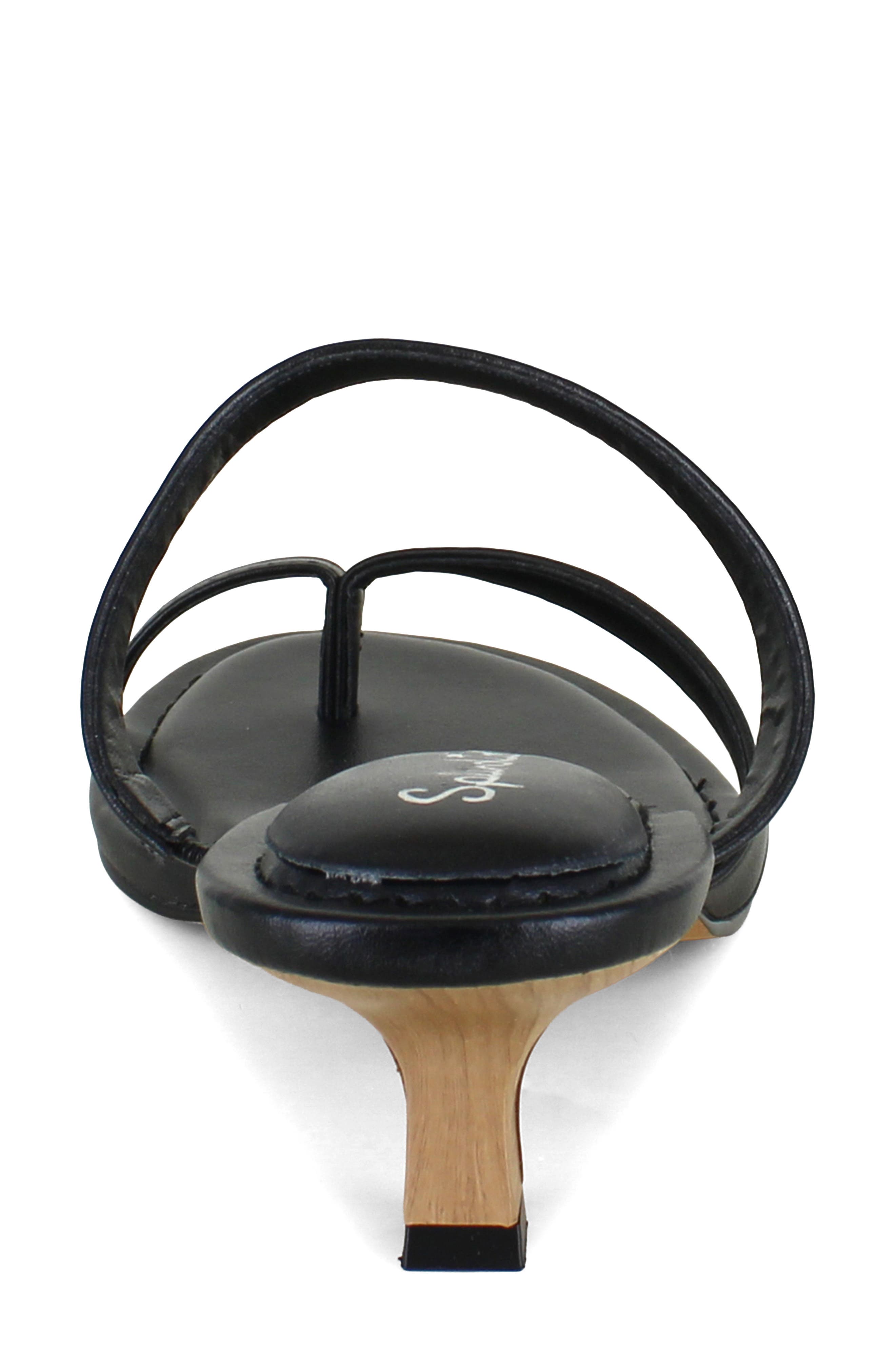 Splendid Hayes Kitten Heel Sandal, Alternate, color, Black