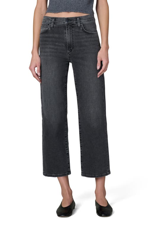 Joe's Jeans The Blake Cropped Wide Leg Jeans In Affluence In Gray