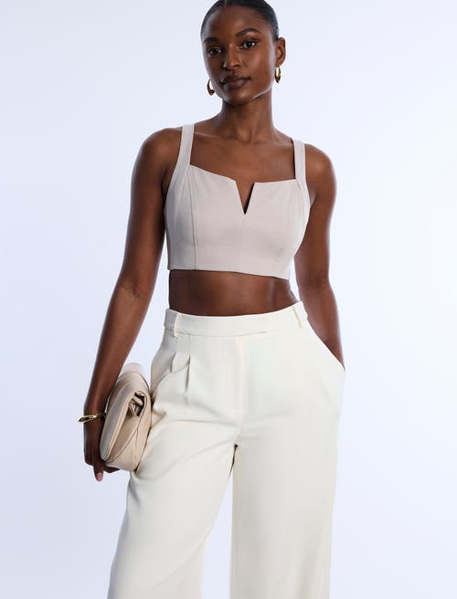 Bcbg Pleat Front Wide Leg Pant