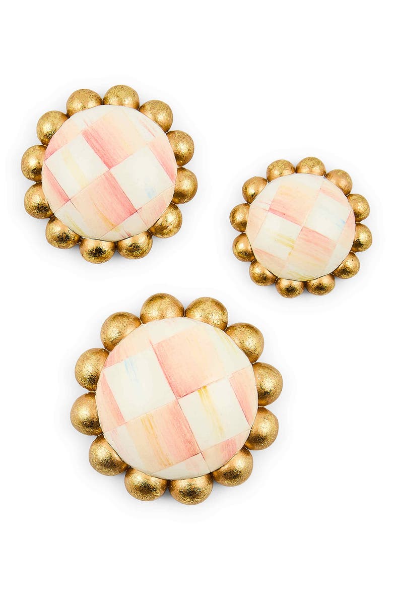 Rosy Check Set of 3 Magnets, Main, color, ROSY