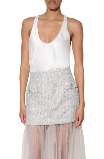 Shop Walter Baker Emma Tank In Ivory
