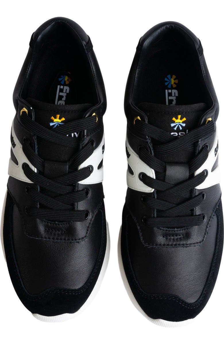 Freshy Supafly Nites Sneaker, Alternate, color, Black/White