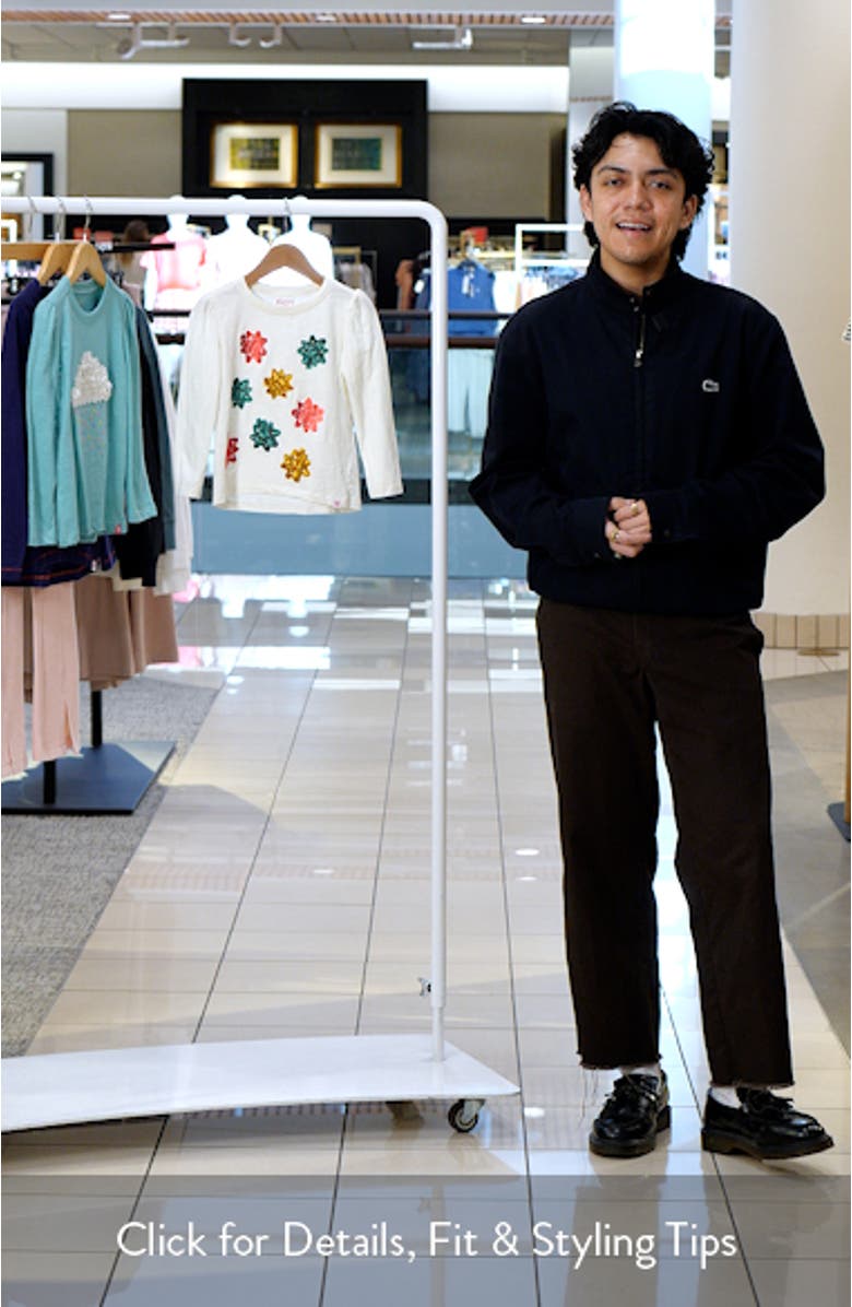 Kids' Festive Bows Cotton Graphic T-Shirt, sales video thumbnail