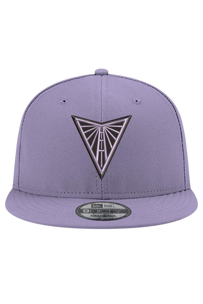 Unisex New Era Violet Golden State Valkyries Logo 9FIFTY Snapback Hat, Alternate, color, Violet