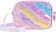 Ruby & Ry Kid's Glitter Stripe Crossbody Bag