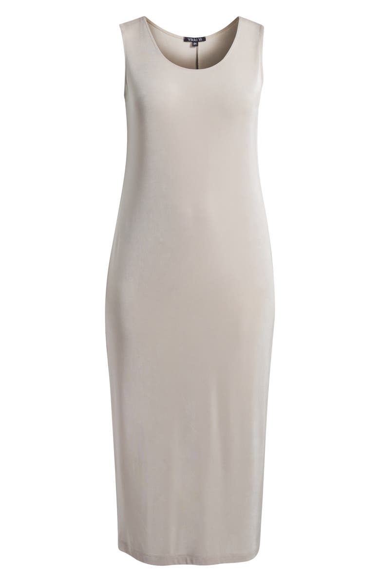 Vikki Vi Sleeveless Stretch Knit Maxi Tank Dress, Alternate, color,