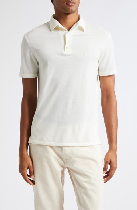 Wool Piqué Polo