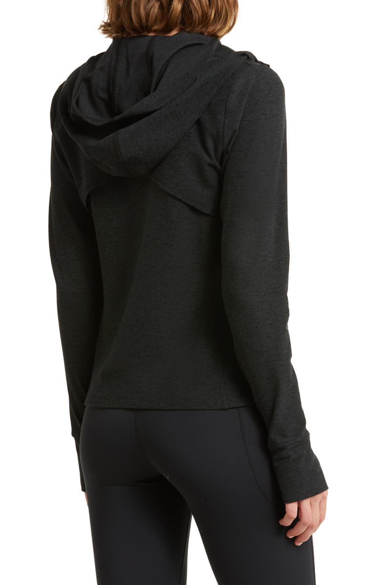 Beyond Yoga High Energy Space Dye Hoodie, Alternate, color, Darkest Night