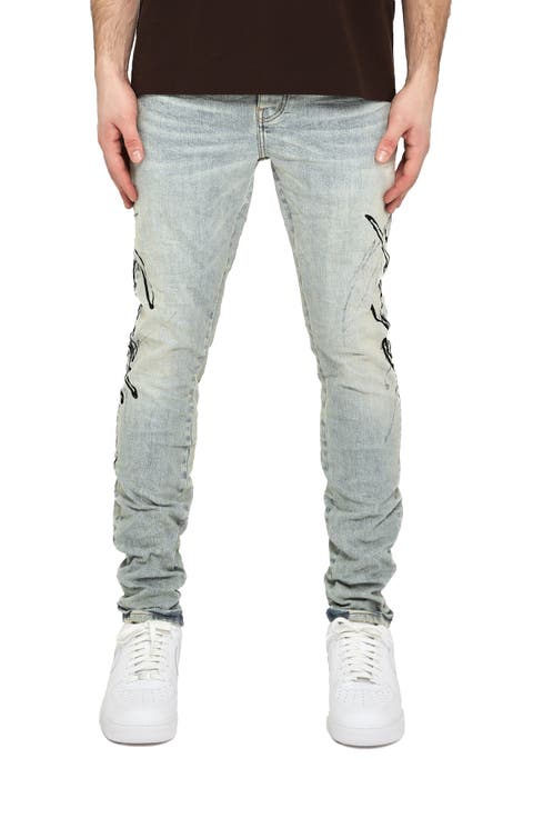 Double Script Skinny Jeans