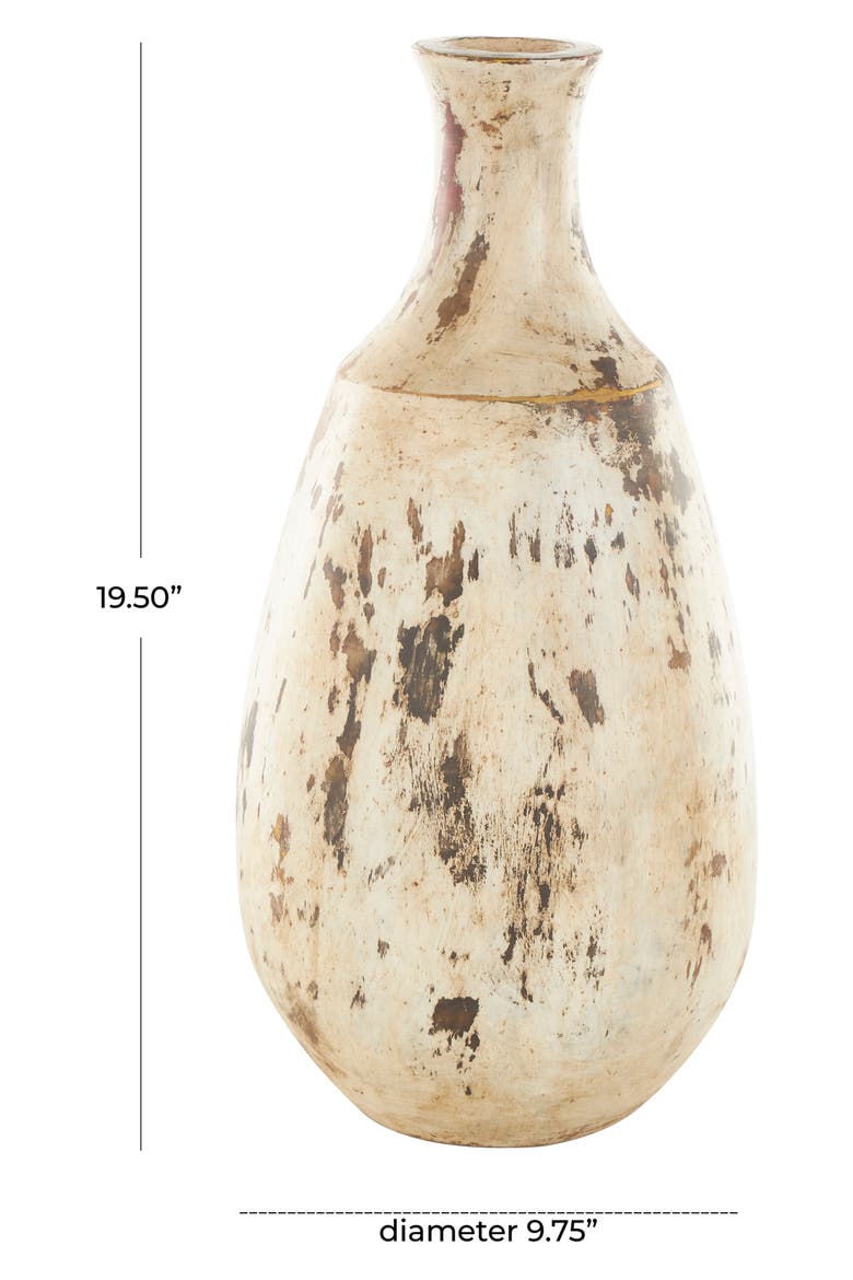 Ceramic Vase, Alternate, color, BROWN