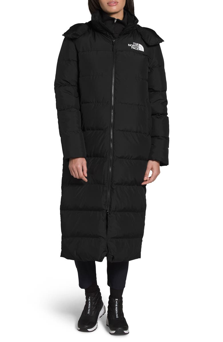 The North Face Triple C Water Repellent 550 Fill Power Down Parka with Removable Hood, Main, color, 