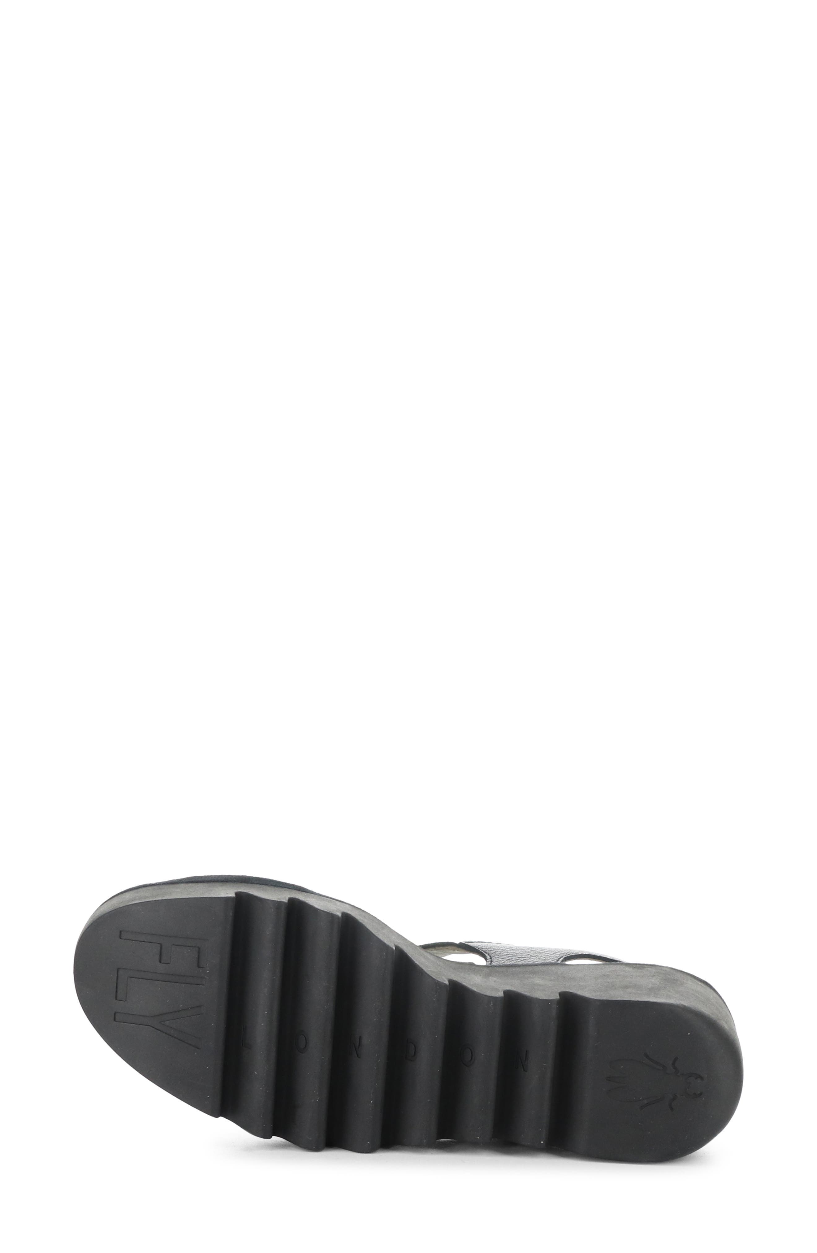 Fly London Beik Ankle Strap Platform Wedge Sandal, Alternate, color, 