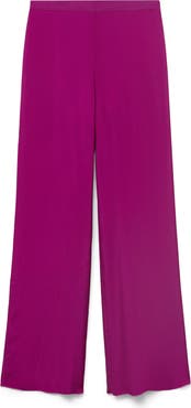 MANGO Satin Straight Leg pants