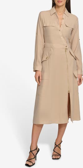 DKNY Cargo Midi Dress Nordstrom