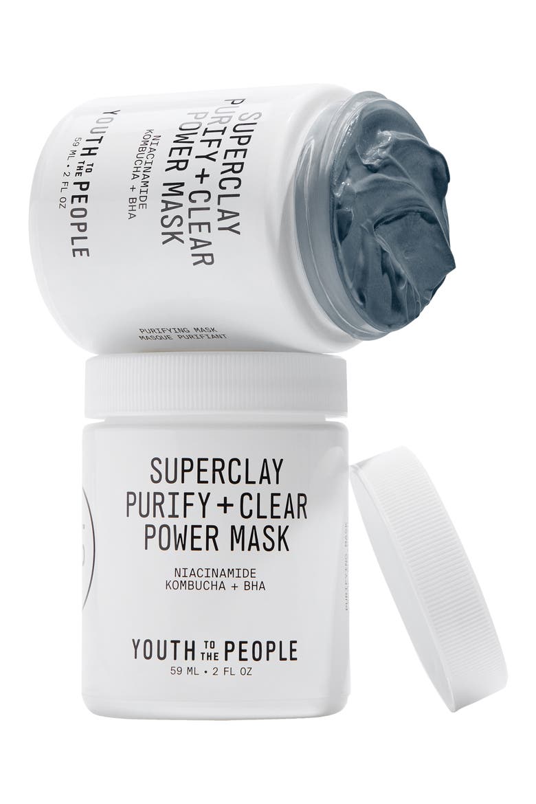 Superclay Purify + Clear Power Mask, Alternate, color, NO COLOR