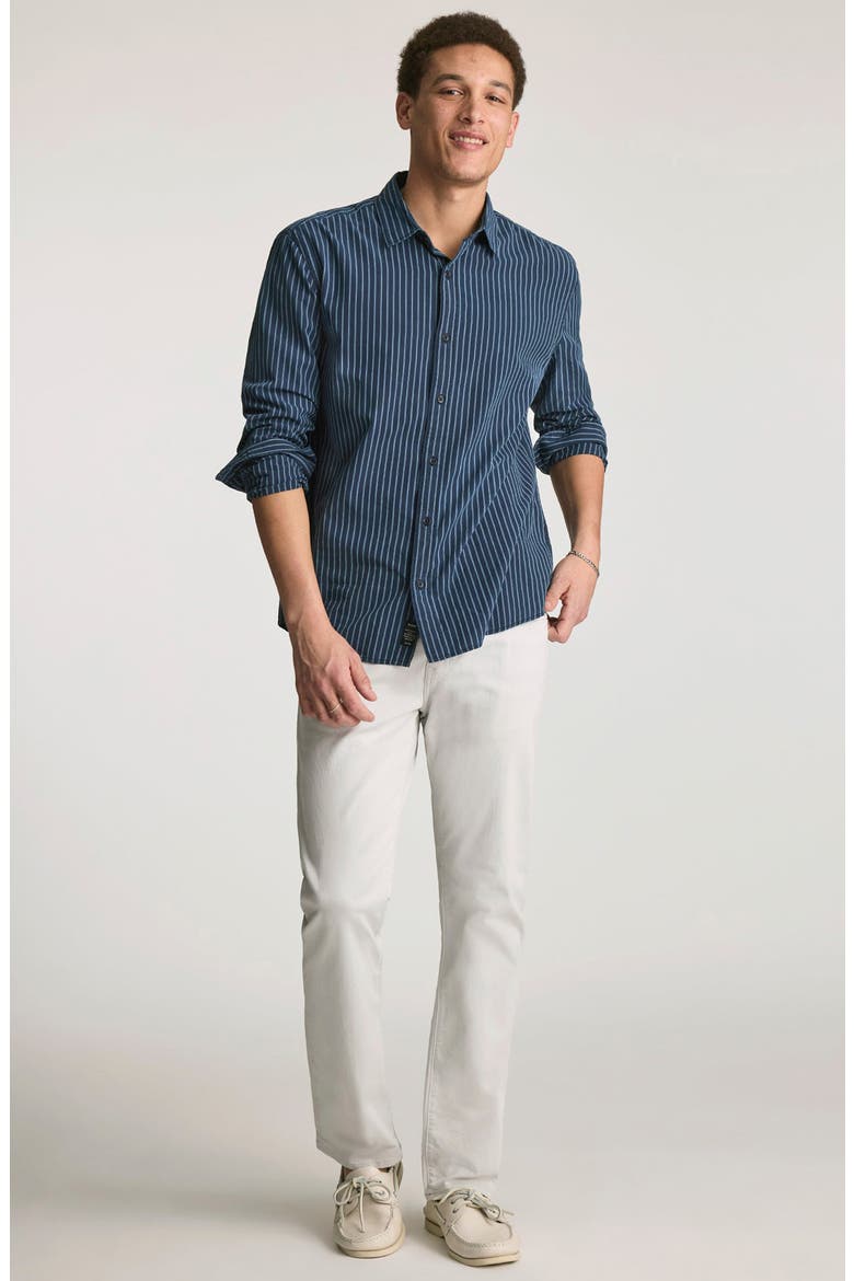 Zach Straight Leg Twill Pants, Alternate, color, ICE CHALK TWILL
