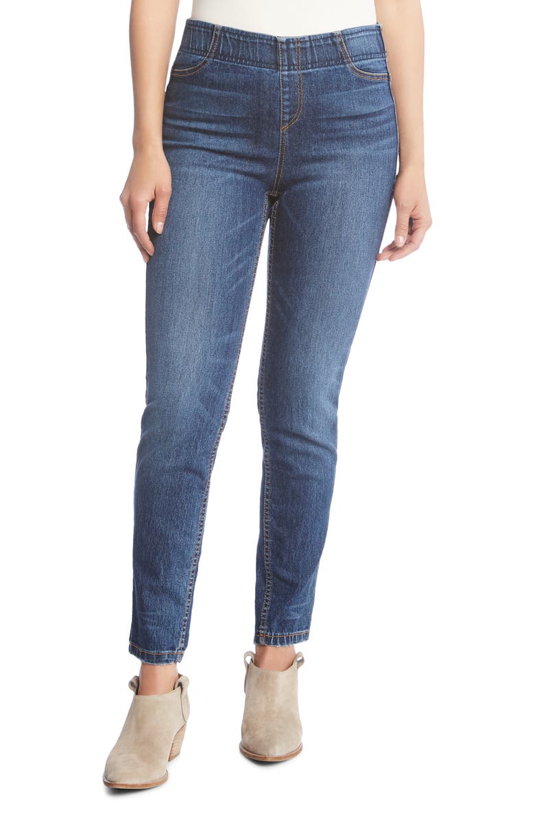 Karen Kane Terra High Waist Skinny Jeans, Main, color,