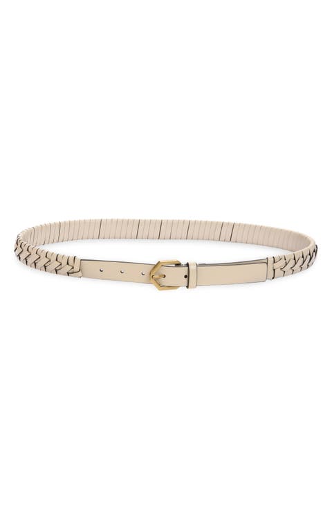 Braided Leather Belt